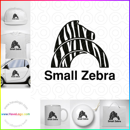 Koop een kleine zebra logo - ID:61708
