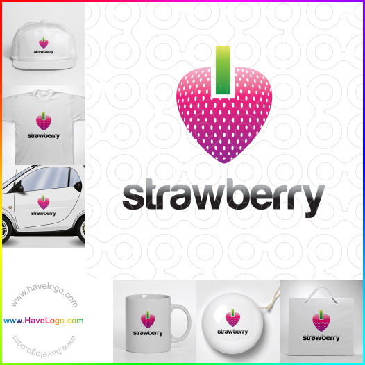 Acheter un logo de fraise - 24412