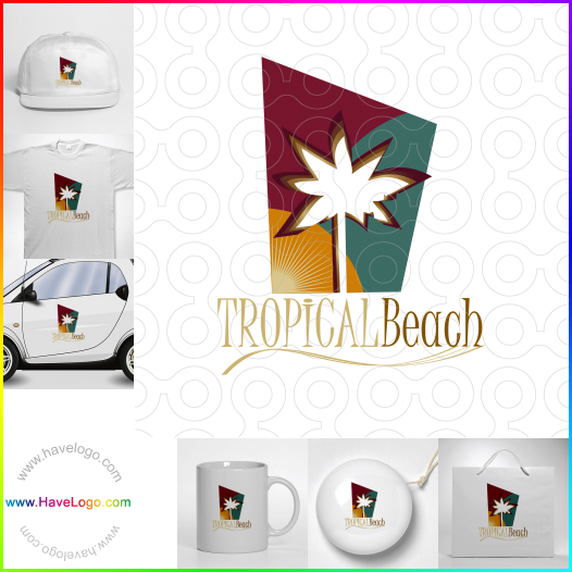 Koop een tropisch logo - ID:40485