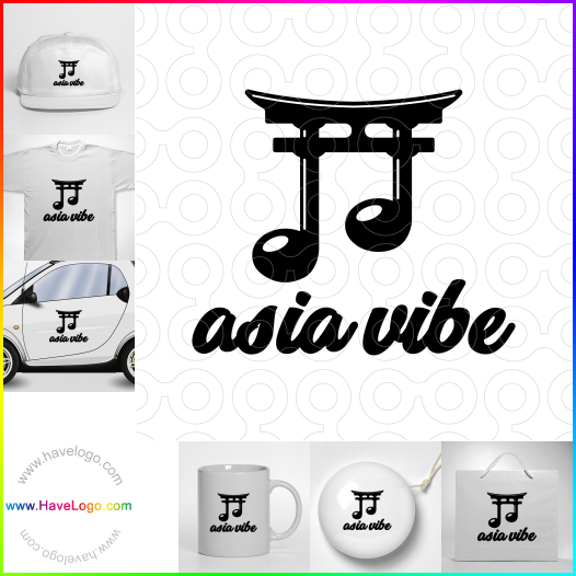 Koop een Asia Vibe logo - ID:64898
