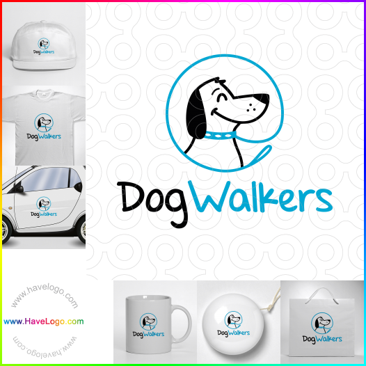 Acheter un logo de Promeneurs de chiens - 64589