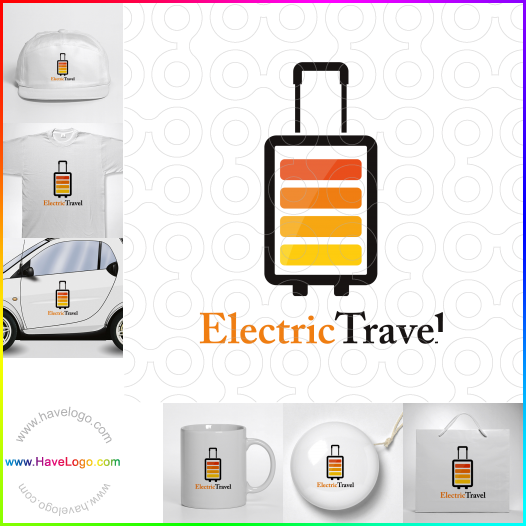 Compra un diseño de logo de Viaje eléctrico 62422