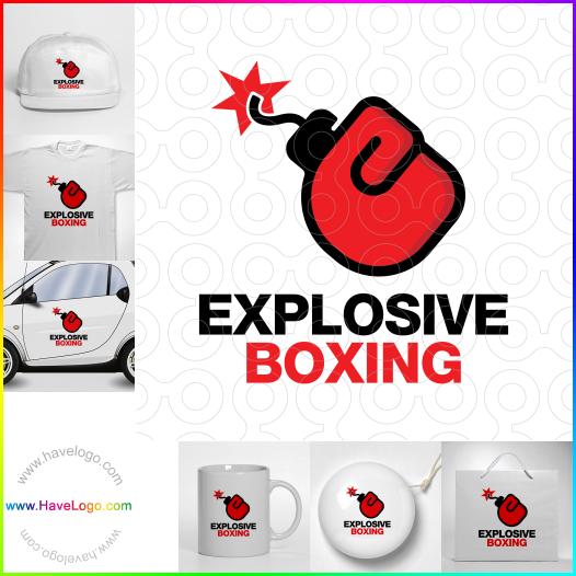 Acheter un logo de Boxe explosive - 60717