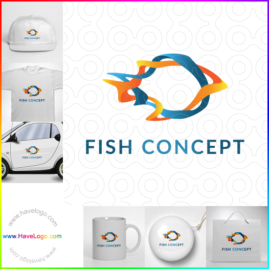 Koop een Vis Concept logo - ID:66411
