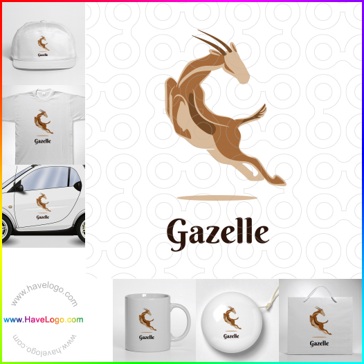 Compra un diseño de logo de Gacela 62150