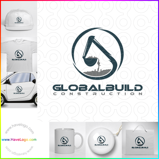 Acheter un logo de Construction globale - 62839