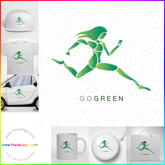 Compra un diseño de logo de Go Green 66165