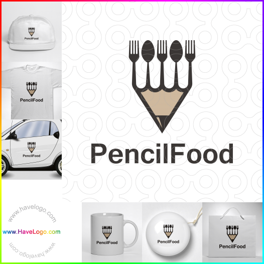 Koop een Pencil Food logo - ID:62675