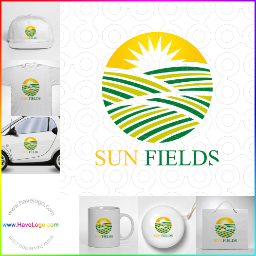 Acheter un logo de Sun Fields - 60408