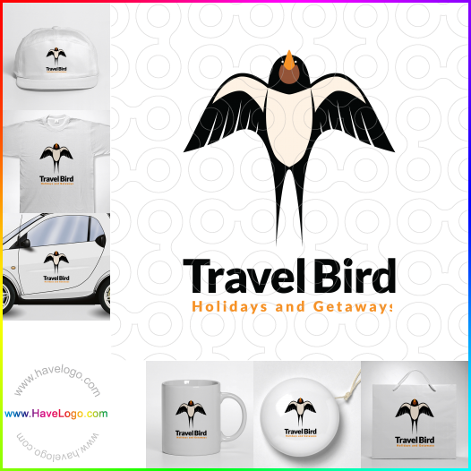 Compra un diseño de logo de Travel Bird 60638