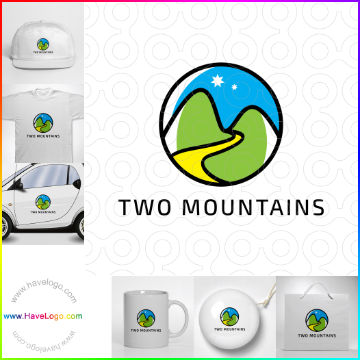 Acquista il logo dello Due montagne 65770