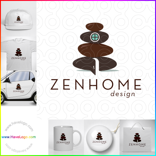 Compra un diseño de logo de Zenhome 66135