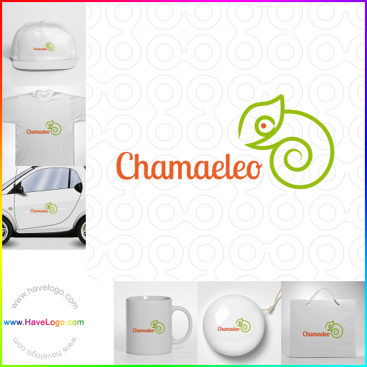Koop een kameleon logo - ID:29231