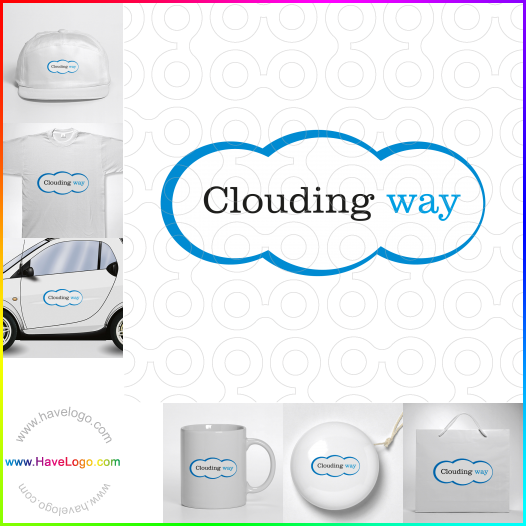 Koop een cloud computing logo - ID:27282