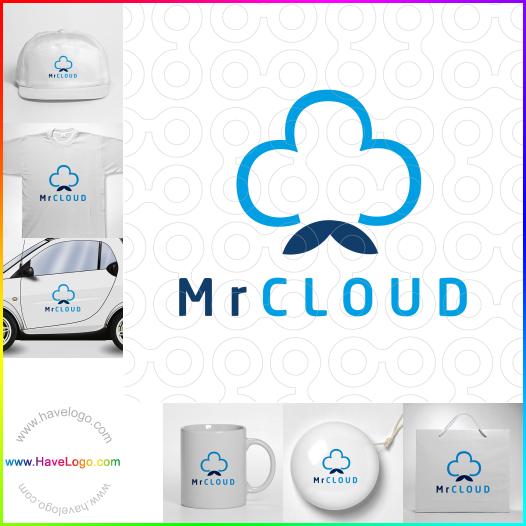 Acquista il logo dello cloud computing 38010