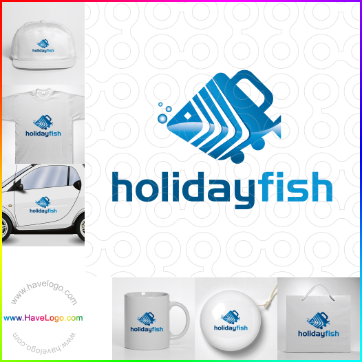 Compra un diseño de logo de Fish 56452