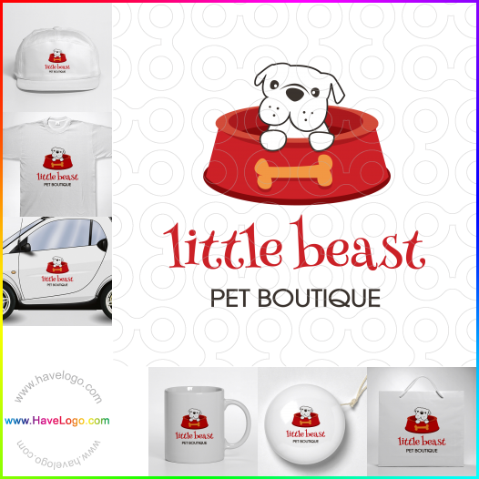 Compra un diseño de logo de boutique de mascotas 20660