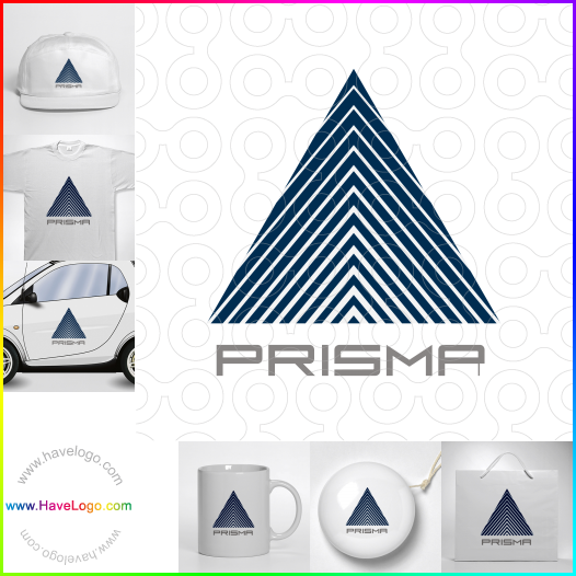 Koop een piramide logo - ID:28424