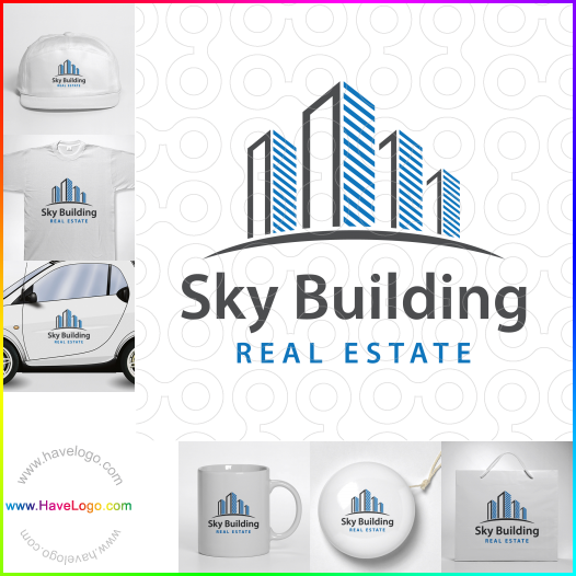 Acheter un logo de gratte-ciel - 6130