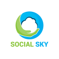 Logo médias sociaux
