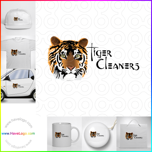 Compra un diseño de logo de tigre 8317