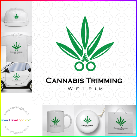 Acheter un logo de Cannabis Trimming - 66068