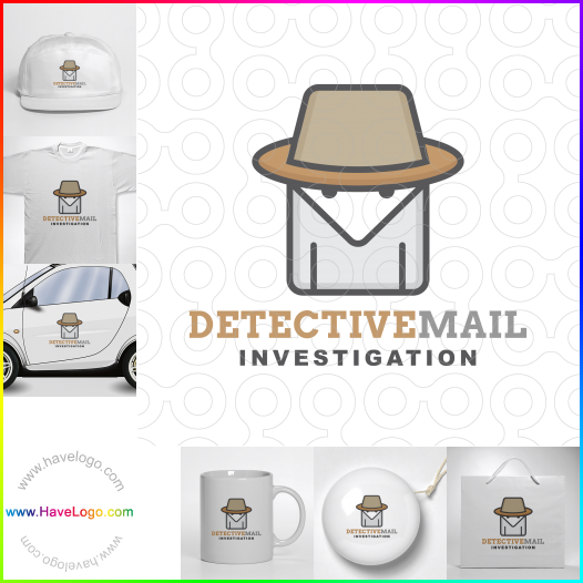 Compra un diseño de logo de Detective Mail 61911