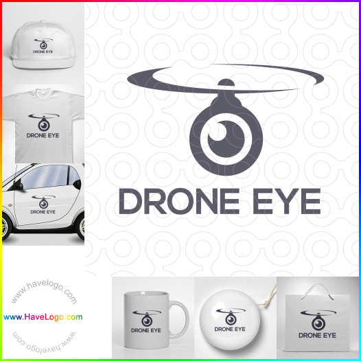 Compra un diseño de logo de Drone Eye 60353
