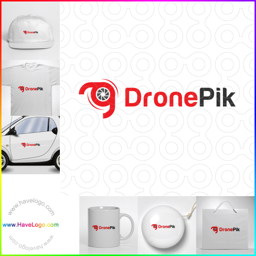 Compra un diseño de logo de Drone Pik 64469