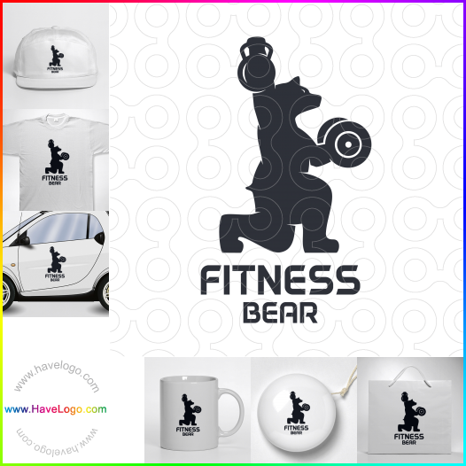 Acquista il logo dello Orso fitness 65569