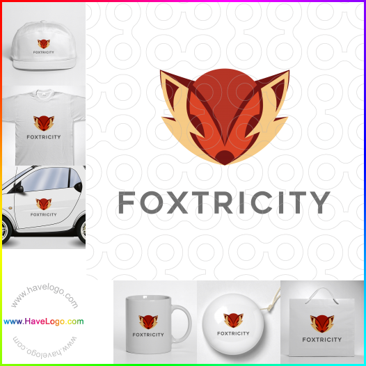 Compra un diseño de logo de Foxtricity 66508