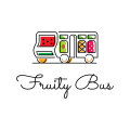 logo de Autobús con sabor a fruta