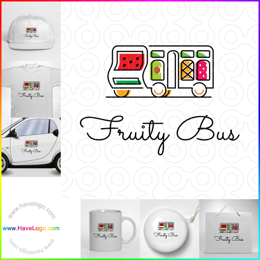 Acheter un logo de Fruity Bus - 60531