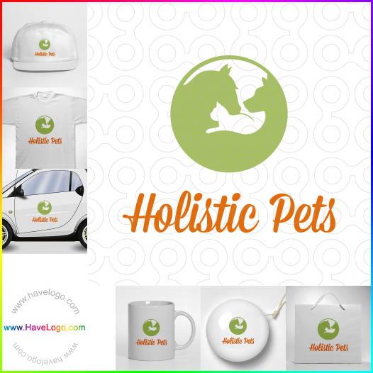 Compra un diseño de logo de Mascotas holísticas 60307