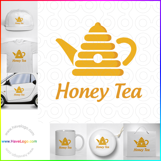 Compra un diseño de logo de Té de miel 63543