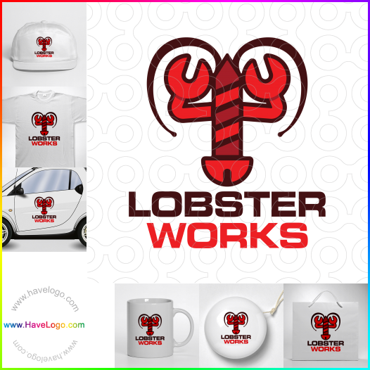 Compra un diseño de logo de Lobster Works 66779