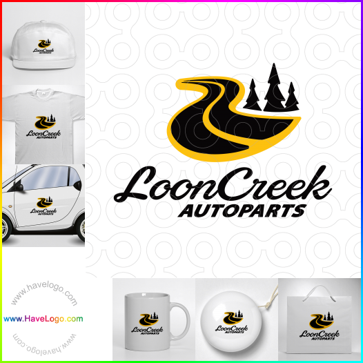Koop een Loon Creek Auto Parts logo - ID:62264