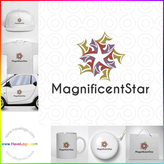 Koop een Prachtige ster logo - ID:66539