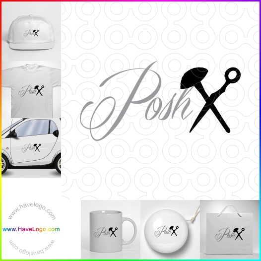 Koop een Posh Salon logo - ID:66757