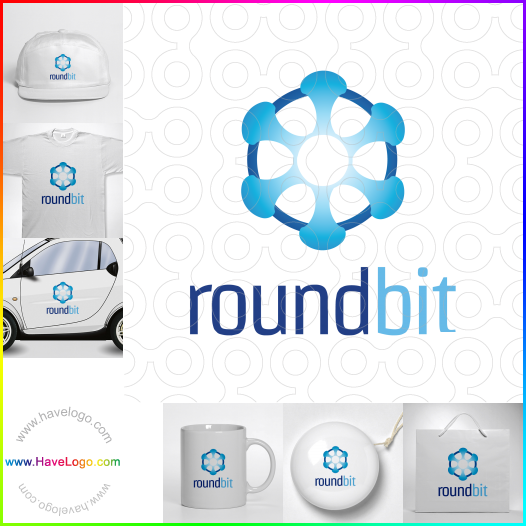 Acheter un logo de Round Bit - 65559
