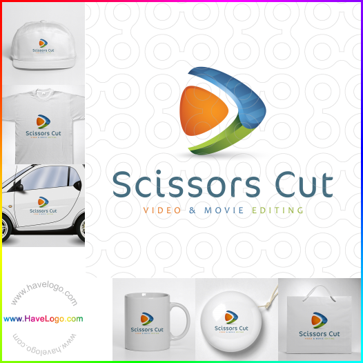 Compra un diseño de logo de Scissors Cut 61617