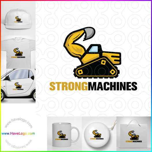 Koop een Sterke machines logo - ID:61257