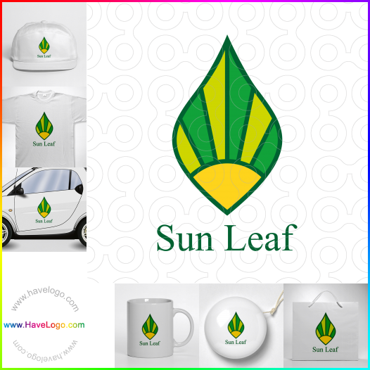 Koop een Sun Leaf logo - ID:60038