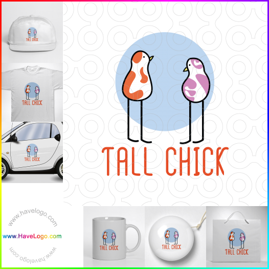 Compra un diseño de logo de Tall Chick 66935