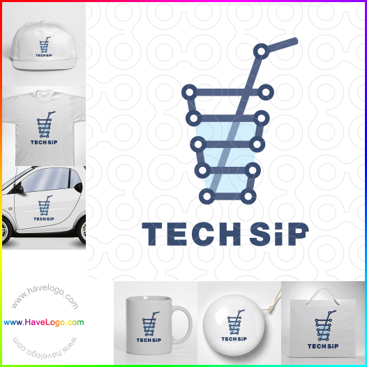 Compra un diseño de logo de Tech Sip 62702