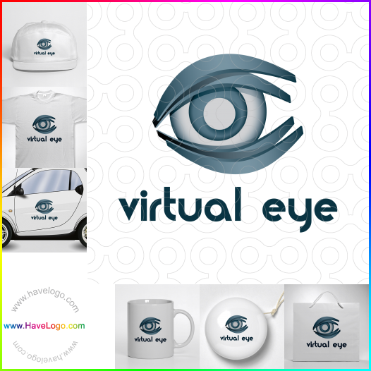 Compra un diseño de logo de Virtual Eye 62279