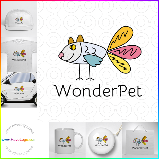 Compra un diseño de logo de WonderPet 63367