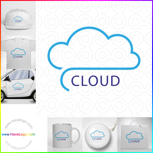 Koop een cloud logo - ID:12172
