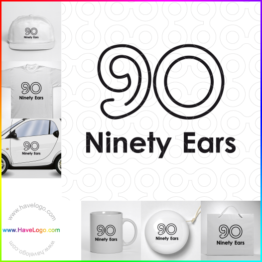 Compra un diseño de logo de oreja 40689
