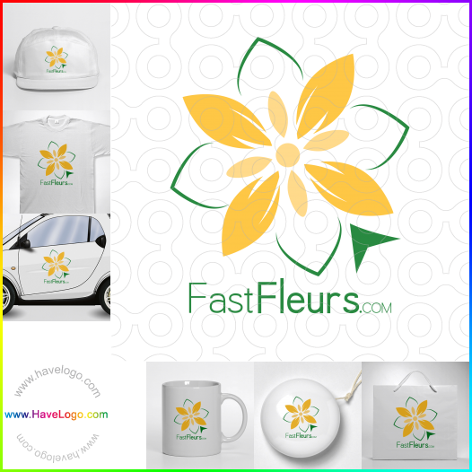 Compra un diseño de logo de Tienda de regalos florales 32722